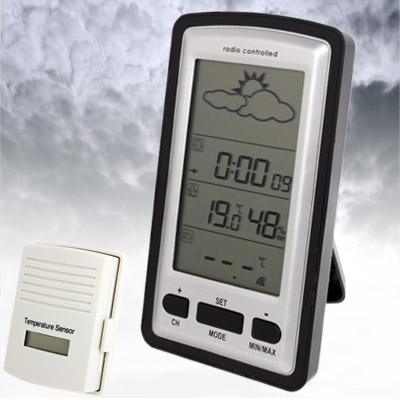 Professional Wireless Indoor and Outdoor Pool Thermometer With Calendar Alarm